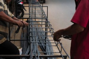 Ferraillage pour un linteau béton de 4 mètres